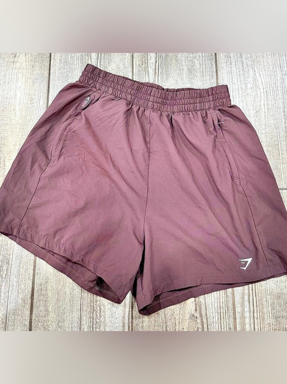 Gymshark Woven Pocket Shorts Purple Small